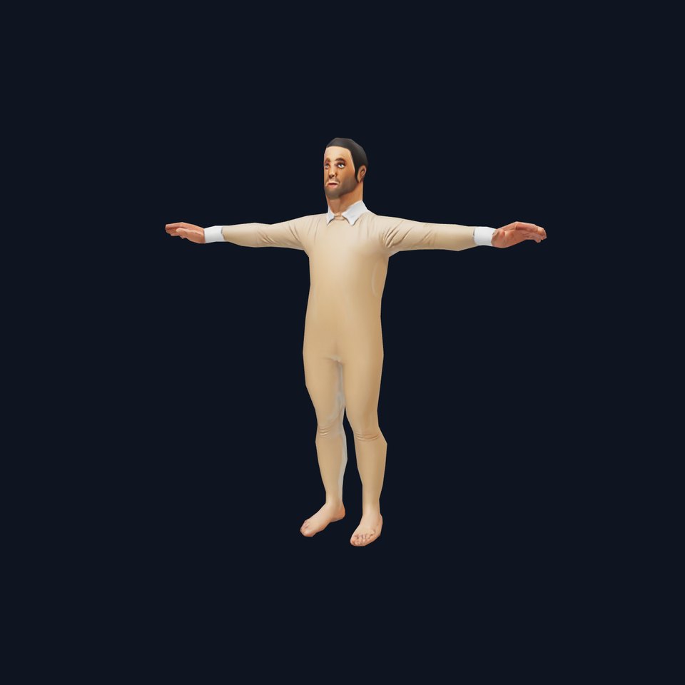 Beige Unity Suit model pack